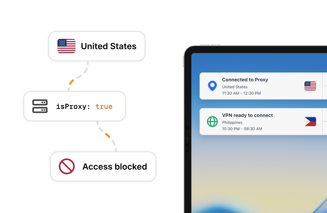 Geo-blocking illustration