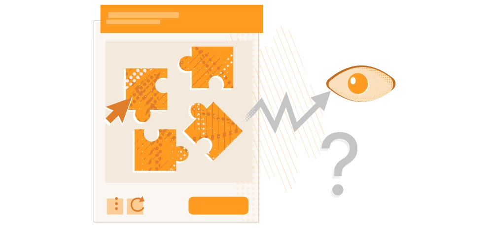 Logic-based CAPTCHAs use simple puzzles to verify users, offering a more engaging experience but can pose challenges for users with cognitive or visual impairments.