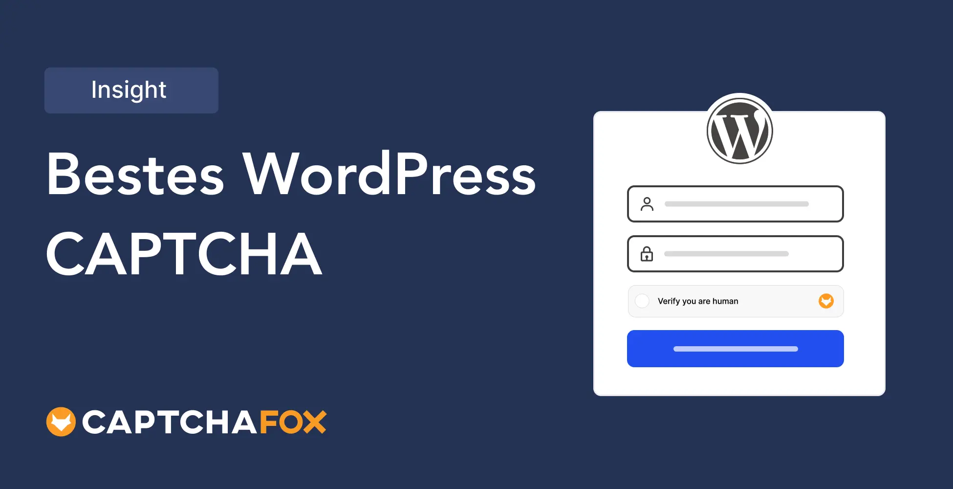 Bestes CAPTCHA-Plugin für WordPress (2026)