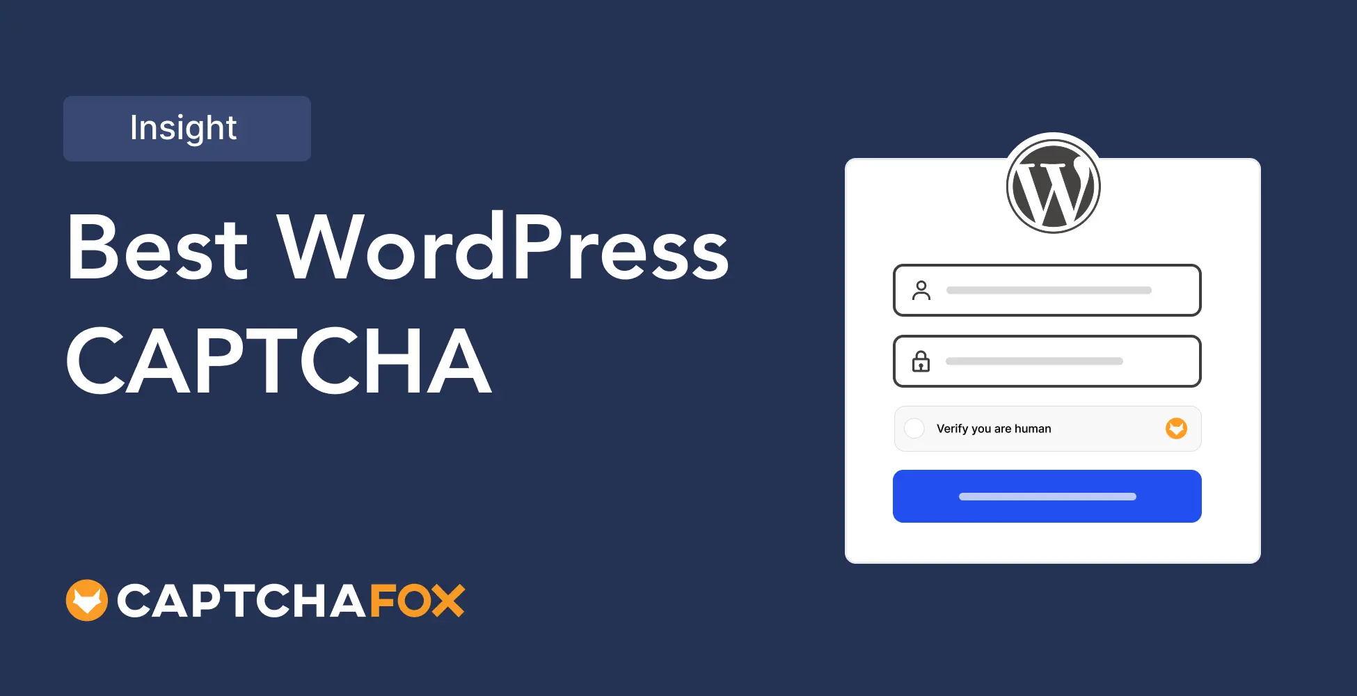 Best CAPTCHA Plugin for WordPress (2026)